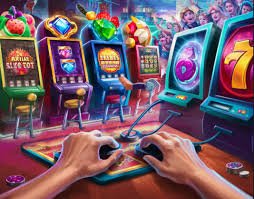 Ilustrasi permainan slot online dengan tema menarik di variotogel